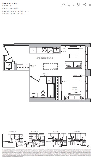 Allure Floorplan Podium Emblem