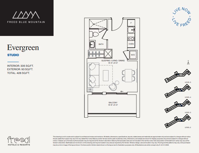 Blue Mountain Floorplans