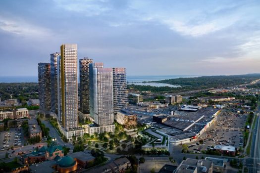 Pickering City Centre Condos Panoramic View of Towers | LuxePrecon