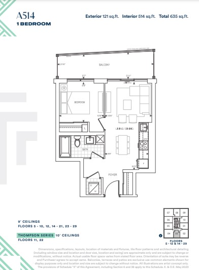 Thompson-Towers-Floorplans