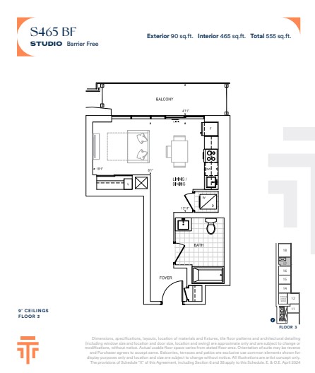 Thompson Towers Sienna Floorplans