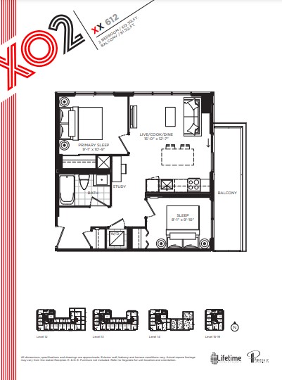 XO2 - Floorplans (2B)