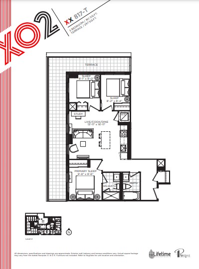 XO2 - Floorplans (3B)